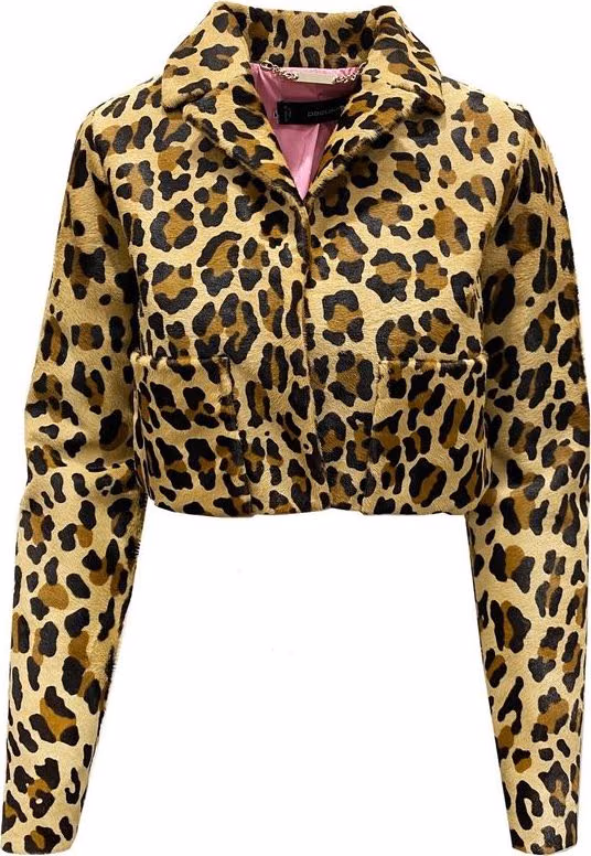 Dsquared² Brown Calfskin Full-Length Jacket