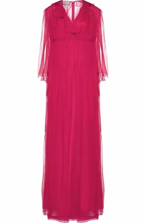 Gucci Multicolor Silk Casual Dress