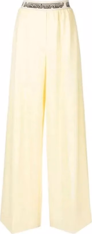 Stella McCartney Bicolor Wool Casual Pants