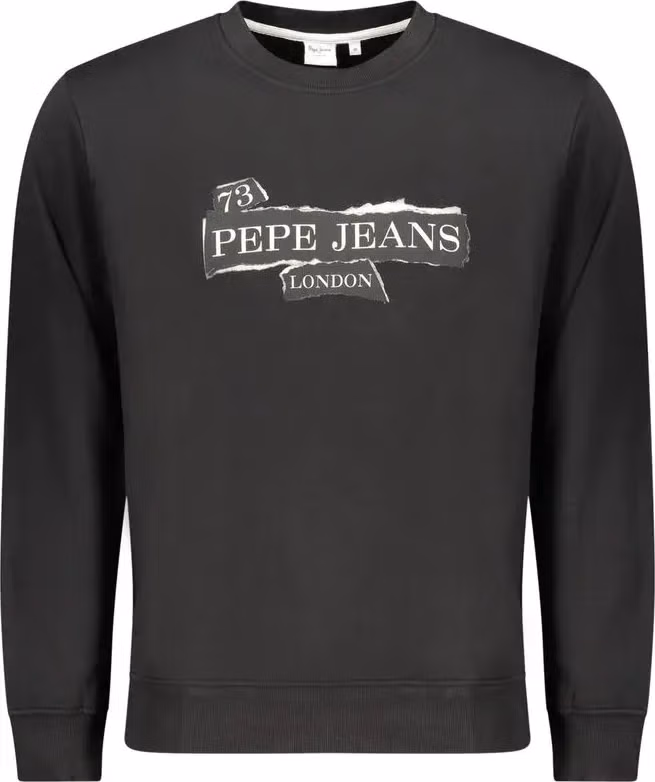 Pepe Jeans Nero Cotton Men's Sweatshirt