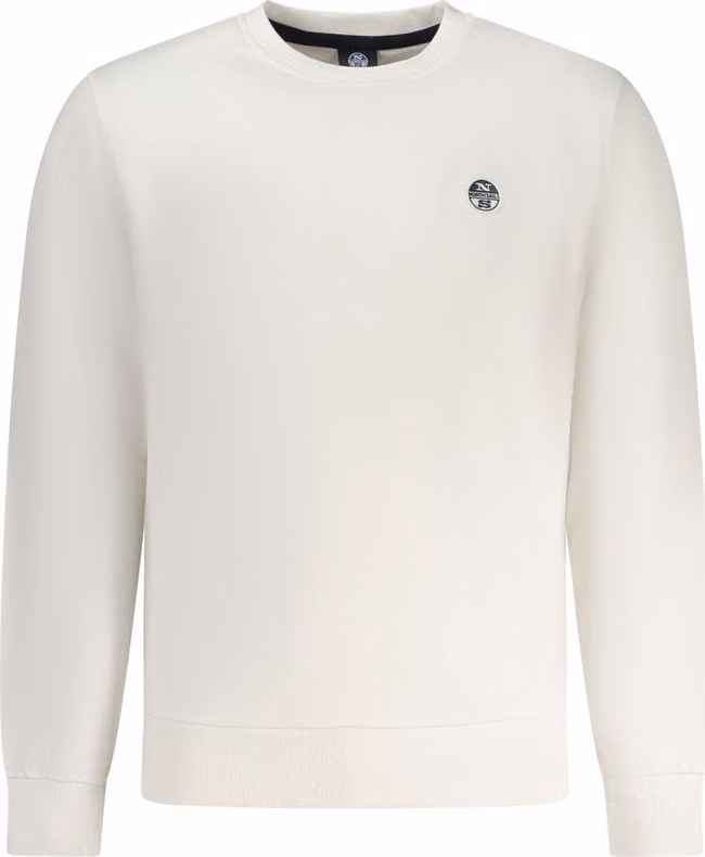 North Sails White Cotton Mens Sweatshirt