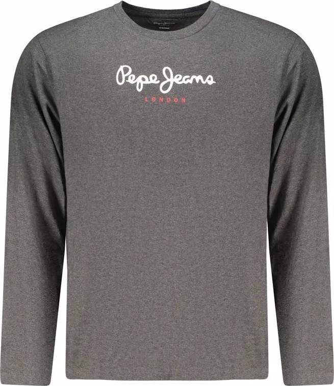 Pepe Jeans Grigio Cotton Men T-Shirt