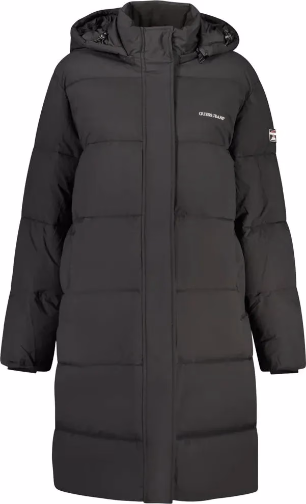Guess Jeans Black Polyester Women's Jacket