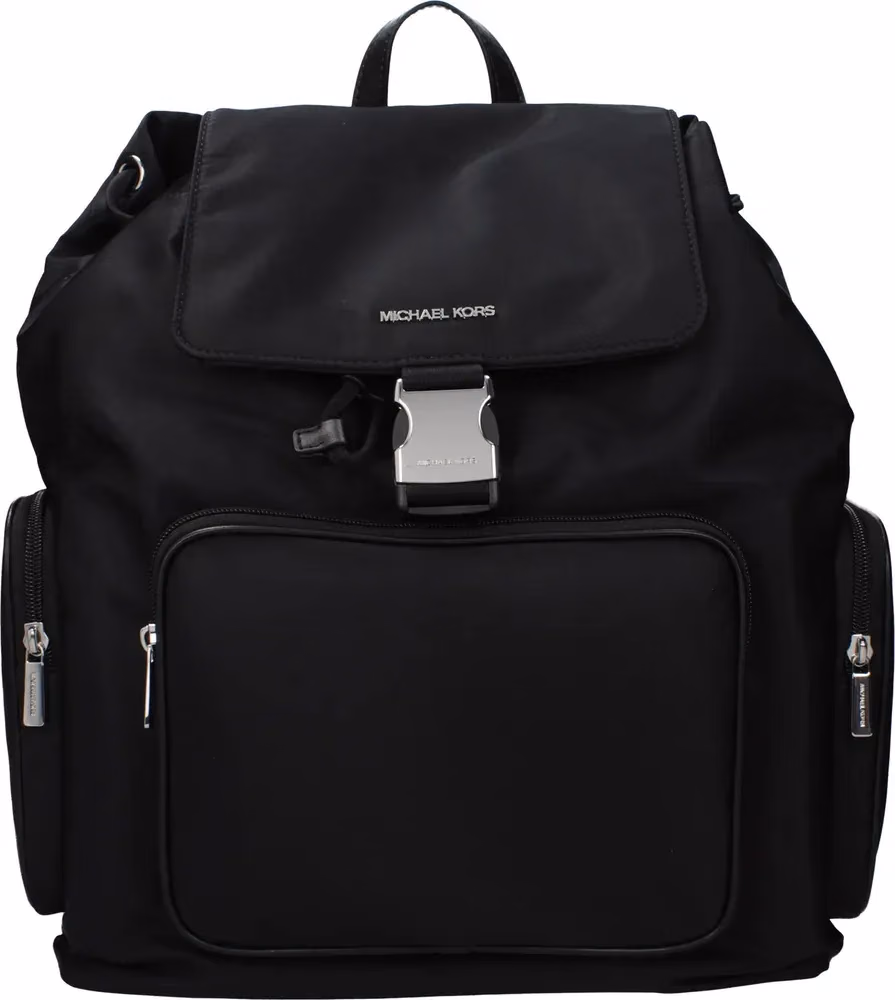 Michael Kors Black Fabric Backpack