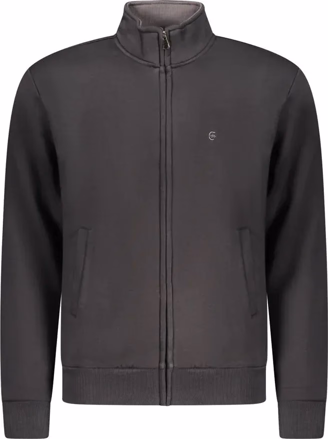 Coveri Moving Black Cotton Men Sweatshirt
