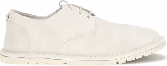 Marsell Beige Calf Leather Bos Taurus Oxfords And Derbies