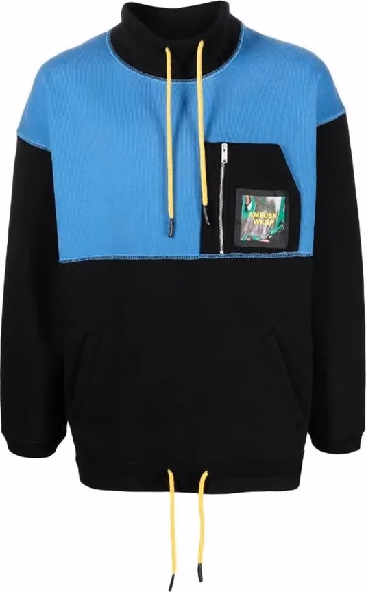 Ambush Blue Cotton Sweatshirt