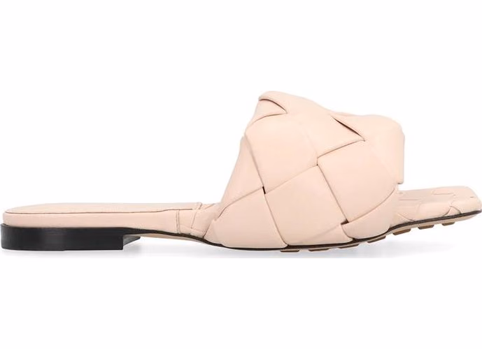 Bottega Veneta Multicolor Leather Flat Sandals