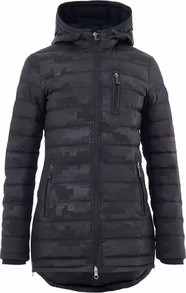 Moose Knuckles Black Nylon Coat