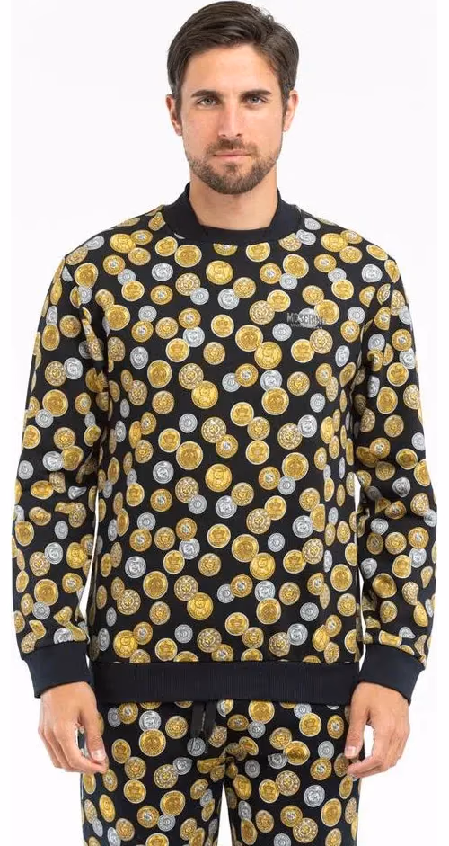 Moschino Black Cotton Sweatshirt