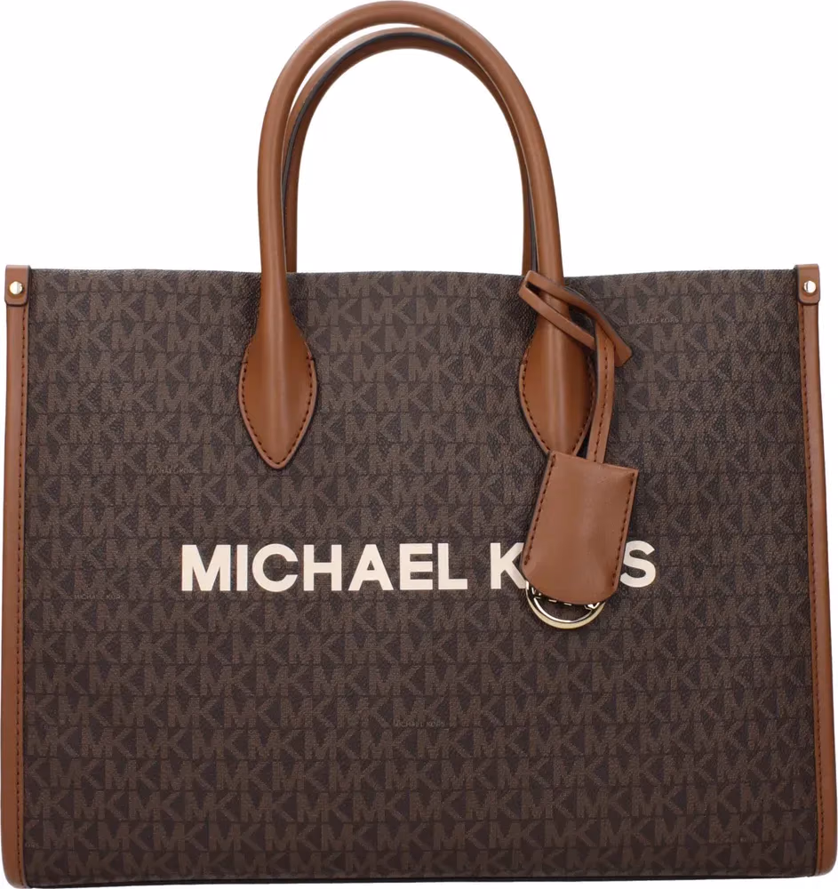 Michael Kors Brown Fabric Handbag