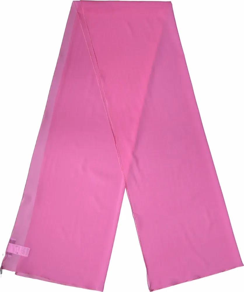 Dolce & Gabbana Pink Silk Neck Wrap Shawl Women Stole 200cm x 64cm Scarf