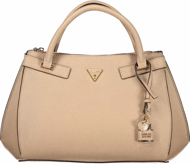Guess Jeans Rosa Poliuretano Women Handbag