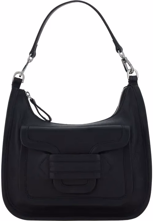 Pierre Hardy Black Calf Leather Bos Taurus Shoulder Bag