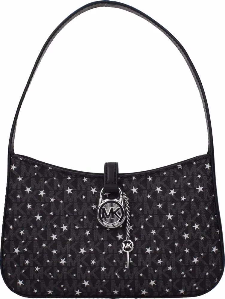 Michael Kors Black Fabric Handbag