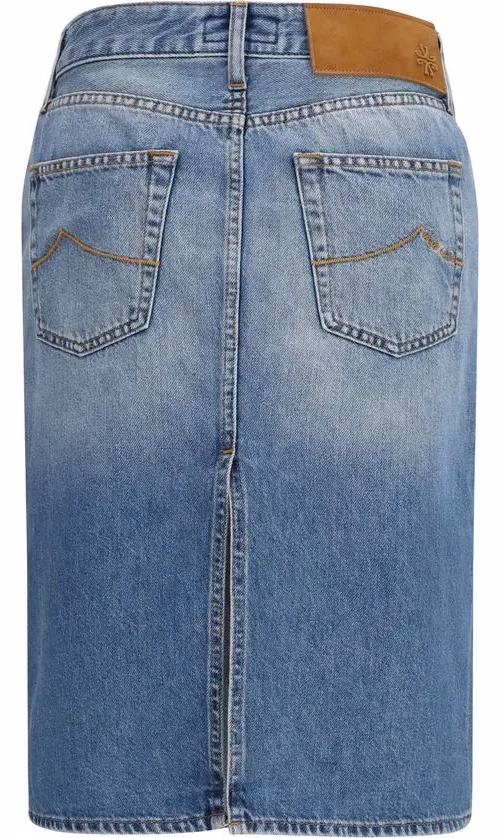 Jacob Cohen Blue Denim Skirt