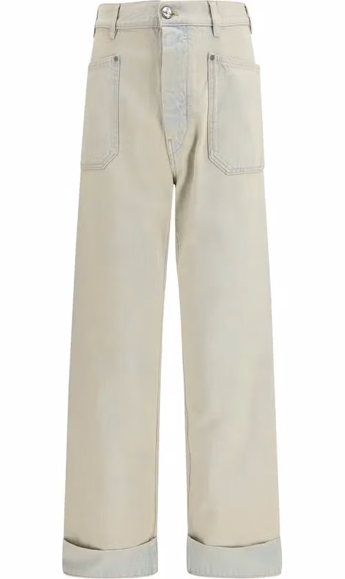 Vivienne Westwood Blue Cotton Jeans Denim