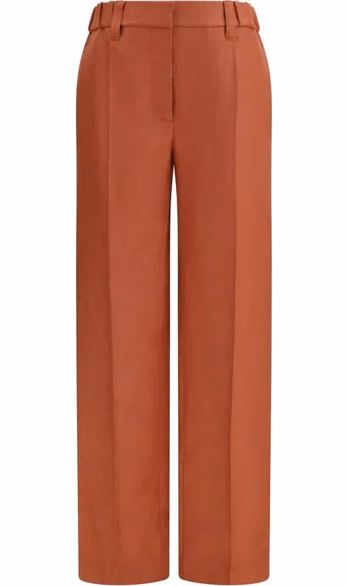 Brunello Cucinelli Multicolor Linen Casual Pants