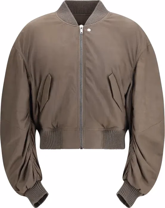 Rick Owens Gray Lamb Ovis Aries Aries Bomber
