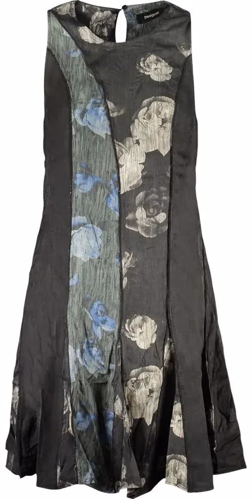 Desigual Nero Viscosa Women Dress