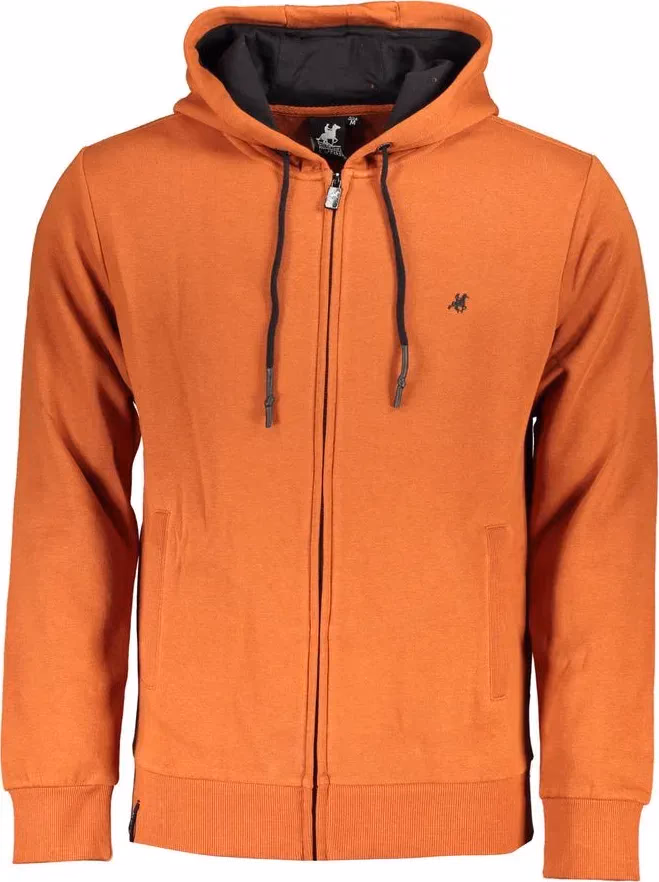 U.S. Grand Polo Bronze Cotton Men Hoodie