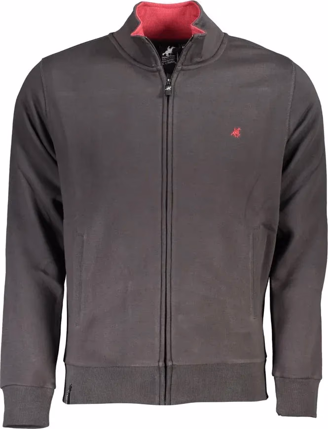 U.S. Grand Polo Grigio Cotton Mens Sweatshirt