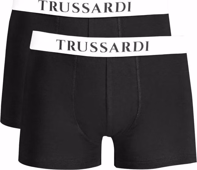 Trussardi Black Cotton Men's Boxer Briefs