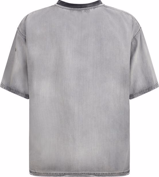 Diesel Gray Cotton T-Shirt