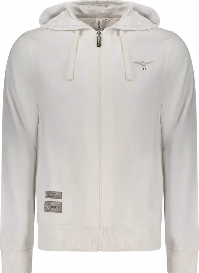 Accademia Militare Bianco Cotton Men's Hoodie