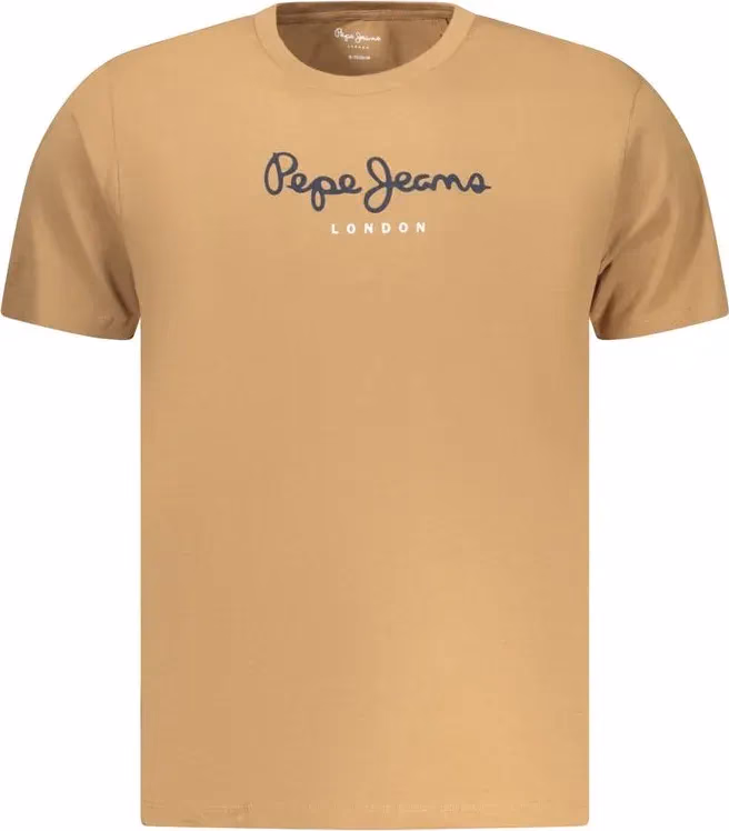 Pepe Jeans Marrone Cotton Men T-Shirt