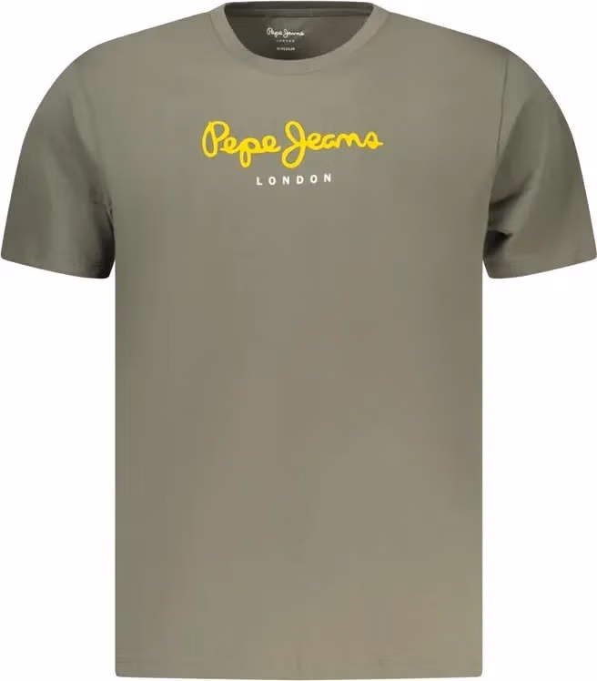 Pepe Jeans Verde Cotton Men T-Shirt