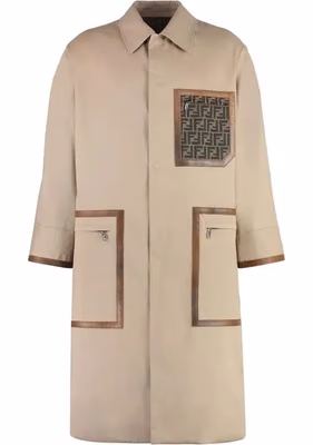 Beige Cotton Coat