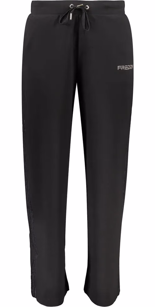 Freddy Black Cotton Women's Trousers