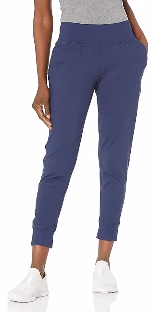 Champion Teal Polyester Joggers (Workout Pants)