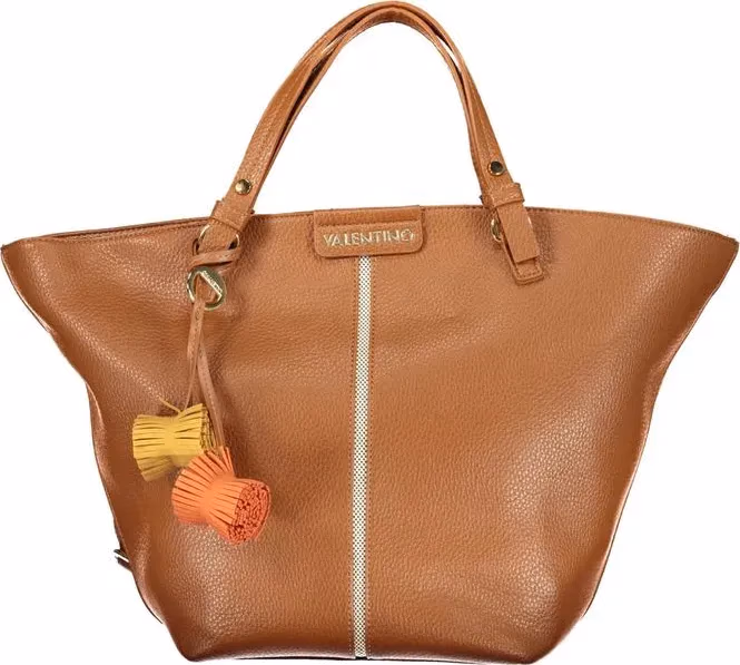 Mario Valentino Brown Polyurethane Women's Bag
