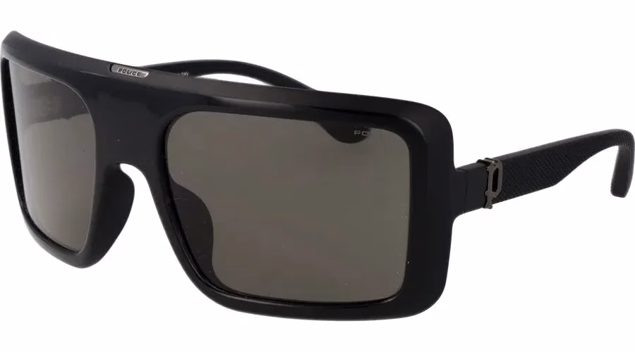 Police Black Plastic Sunglasses