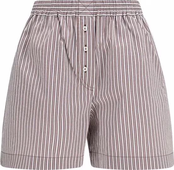 Brunello Cucinelli Multicolor Cotton Bermuda Shorts