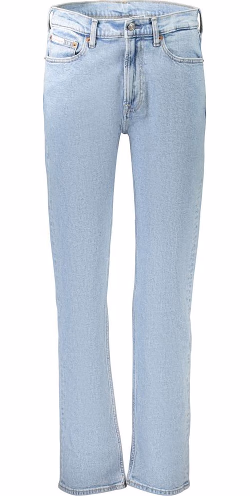Calvin Klein Azzurro Cotton Mens Jeans