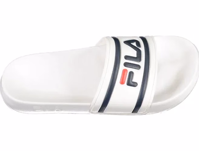 Fila White Polyurethane Men's Slipper