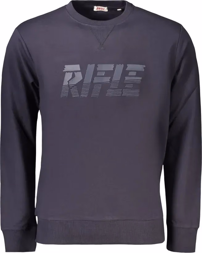 Rifle Blue Cotton Men's Sweatshirt
