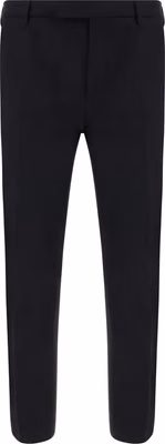 Black Elastane Dress Pants