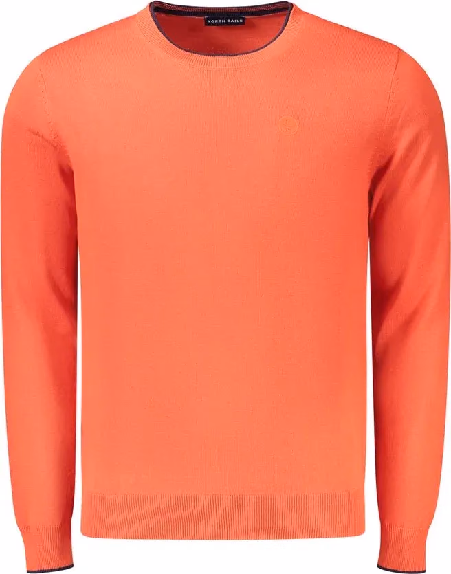 North Sails Red Cotton Men Sweater