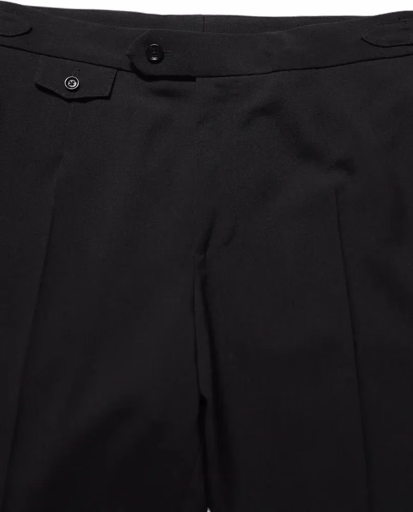 Dolce & Gabbana Black Tapered Leg Men Dress Trouser Pants