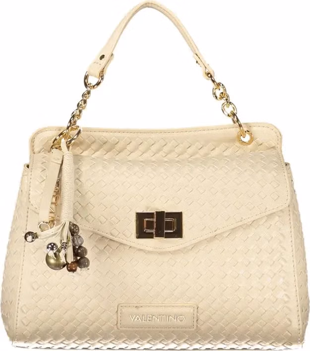 Mario Valentino Beige Polyurethane Women's Bag