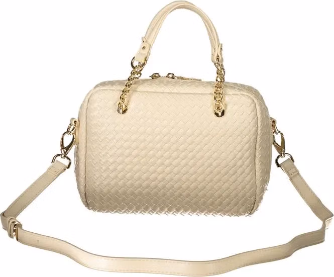 Mario Valentino Beige Polyurethane Womens Bag