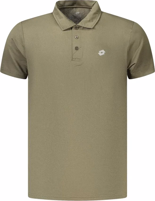 Lotto Verde Polyester Men's Polo