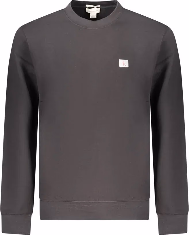 Calvin Klein Black Cotton Men's Sweatshirt