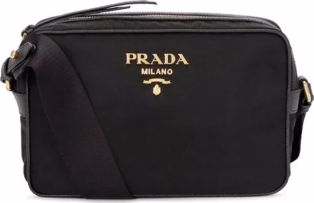 Prada Black Nylon Shoulder Bag