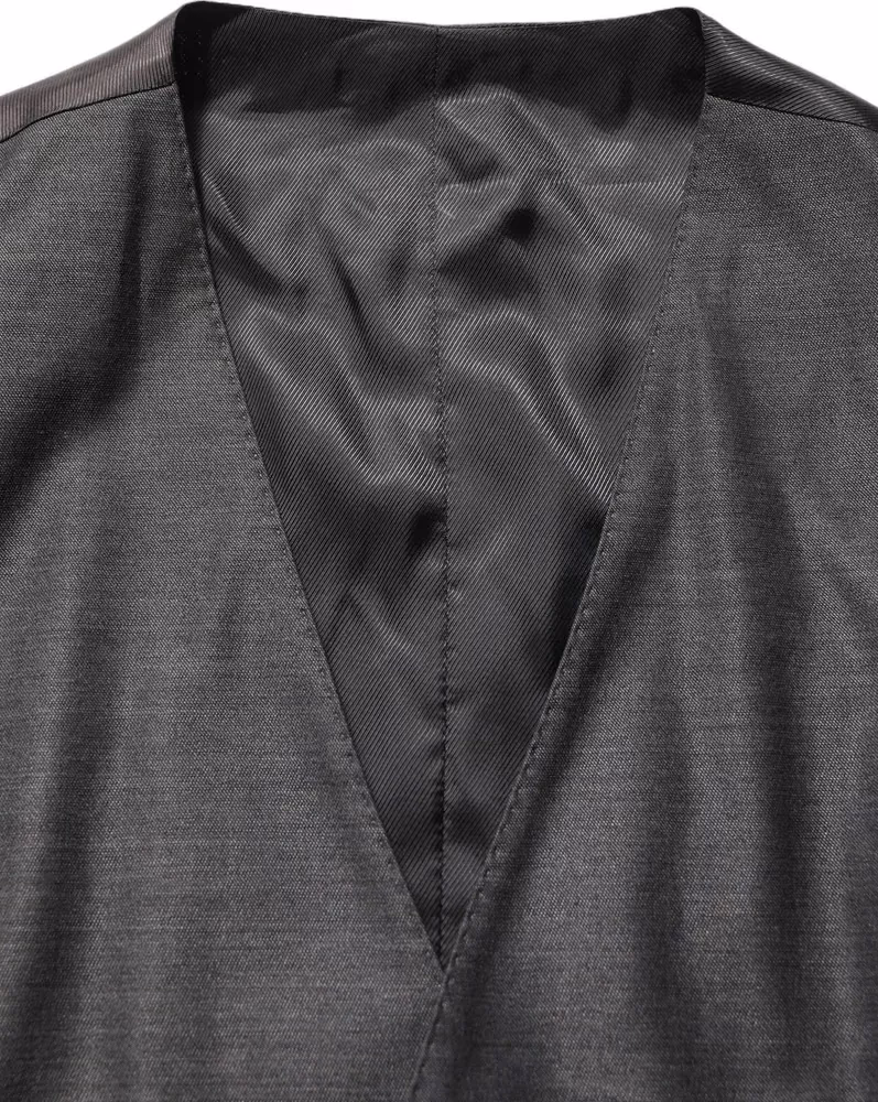 Dolce & Gabbana Gray MARTINI Slim Fit Formal 3 Piece Suit
