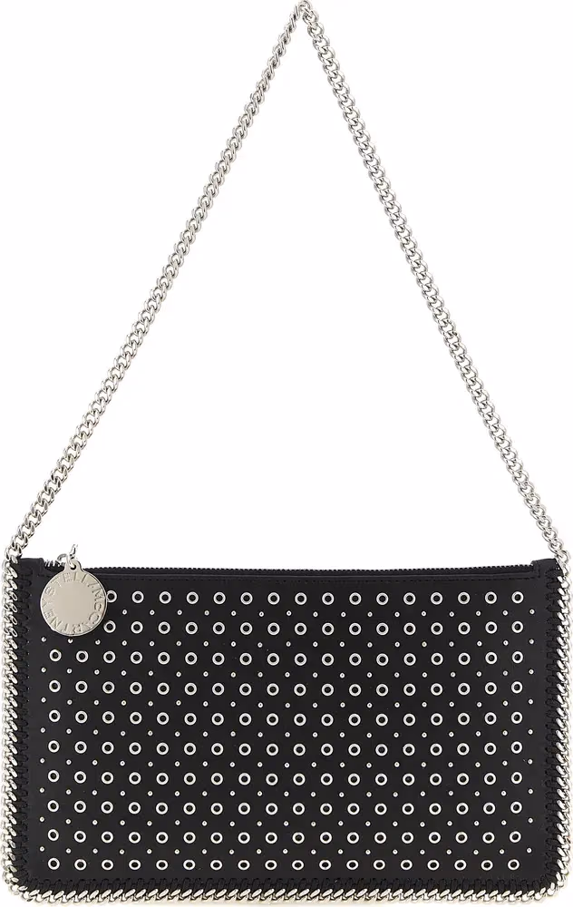 Stella McCartney Black Polyester Shoulder Bag